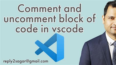 vscode block uncomment.